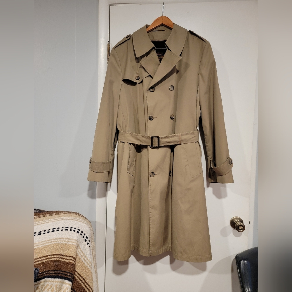 Classic Tan Trench Coat